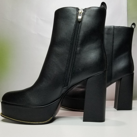 Nine West Shoes - Nine West Women's Loraine 3 Block Heel Ankle Booties  Size 9.5 Black NWT
